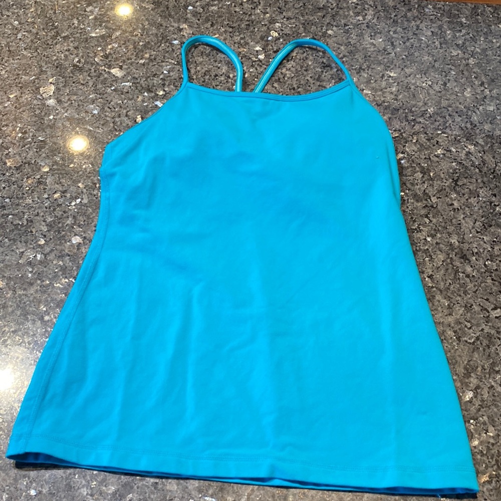 Lululemon Turquoise tank